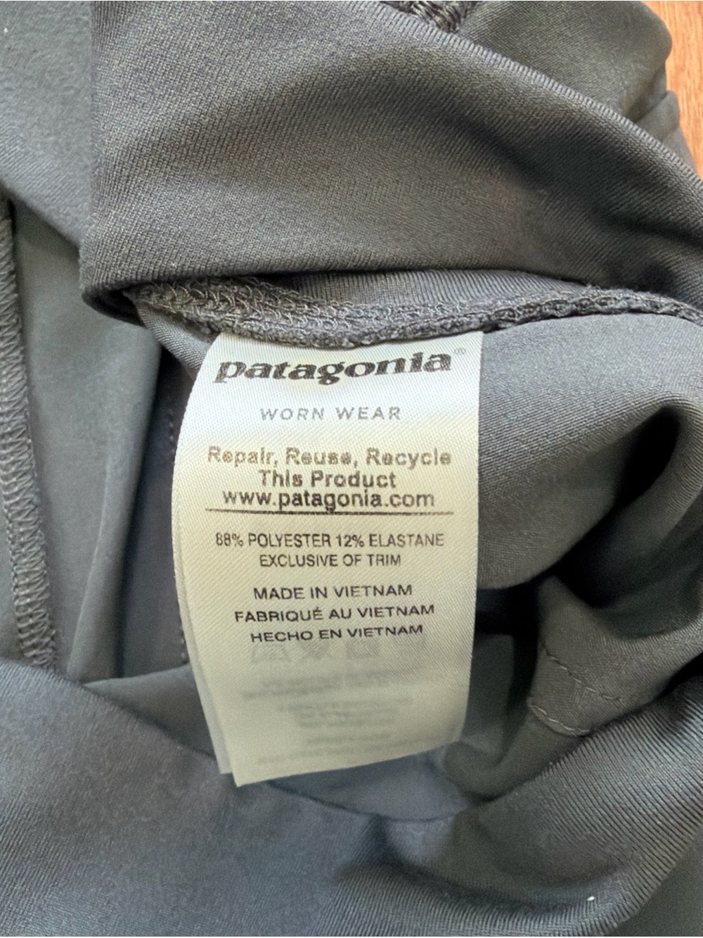 Patagonia Active Joggers Womens Large Gray Happy Hike Studio Pants Hiking - Picture 7 of 9